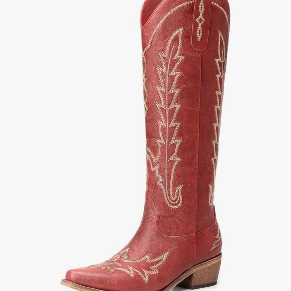 Red Western Cowboy Boots